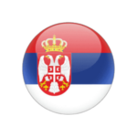 Serbia flag - Europe