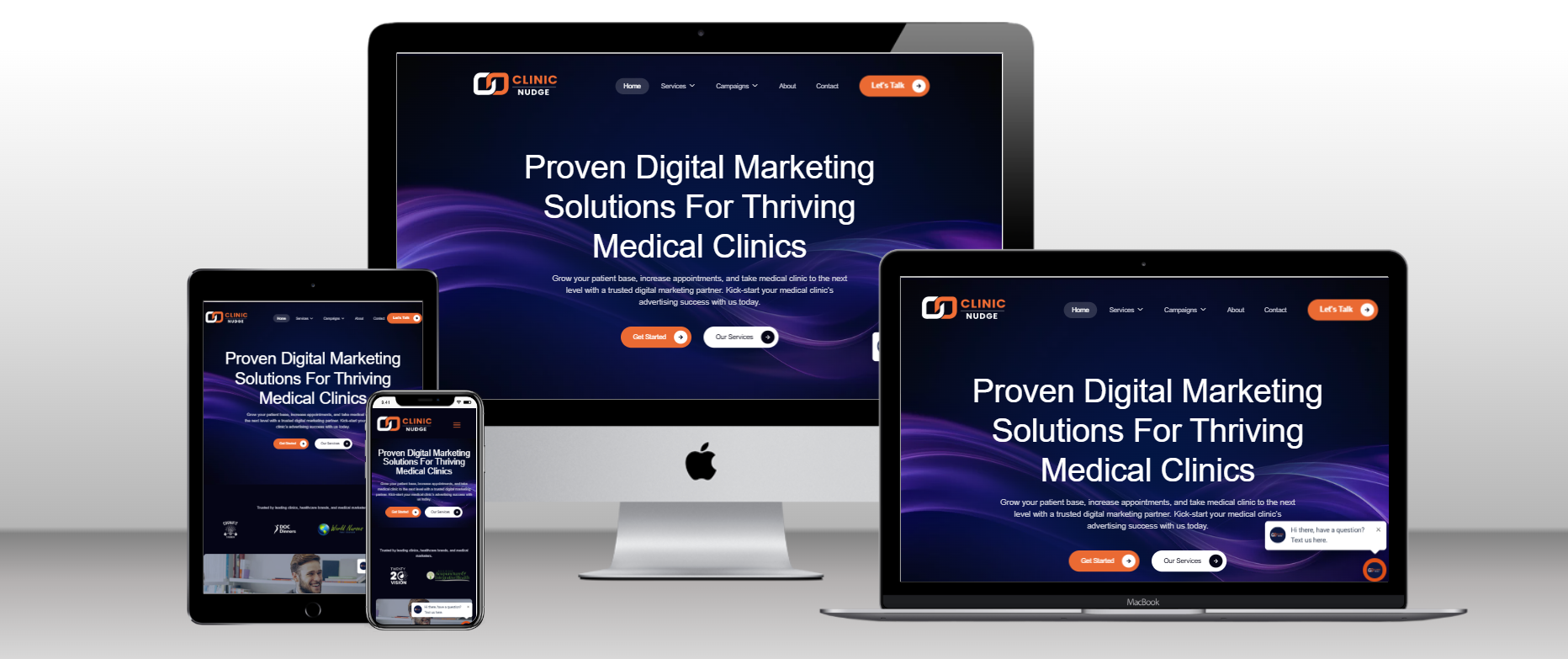Medical Agency Website Design & Development