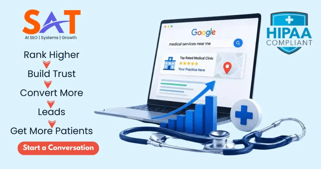 Medical SEO Services for Healthcare Clinics in USA by a Healthcare SEO Expert